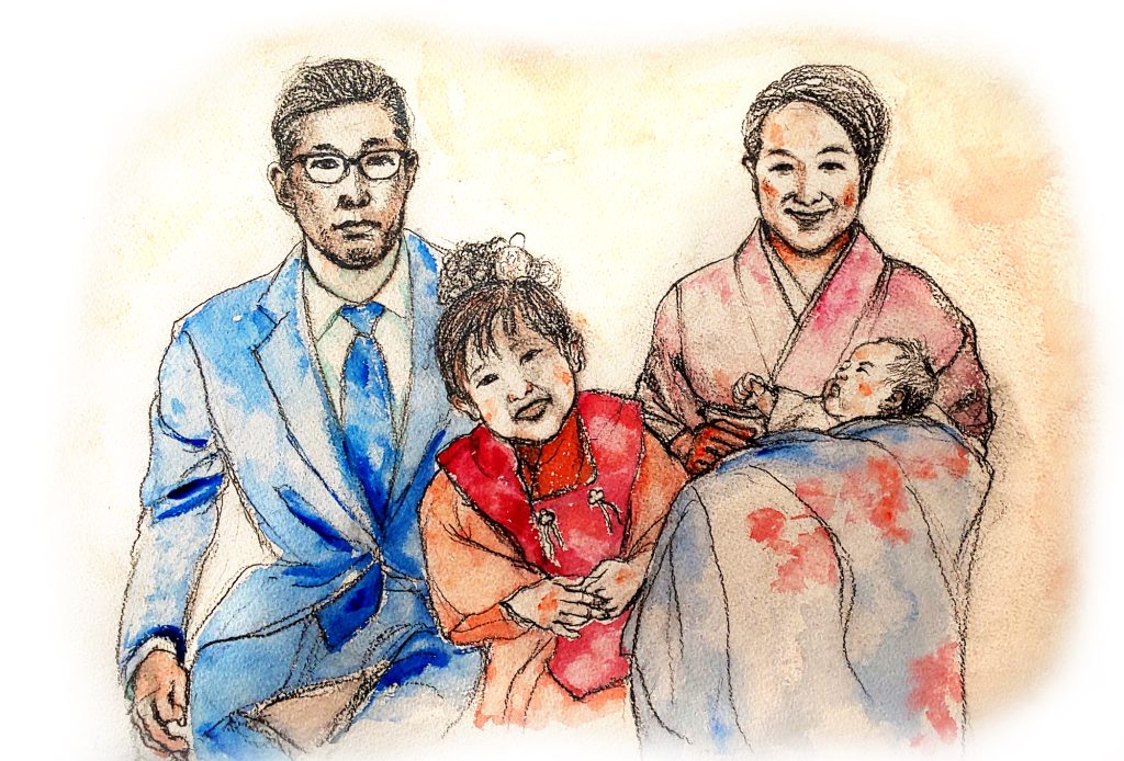 The H Family : dessin