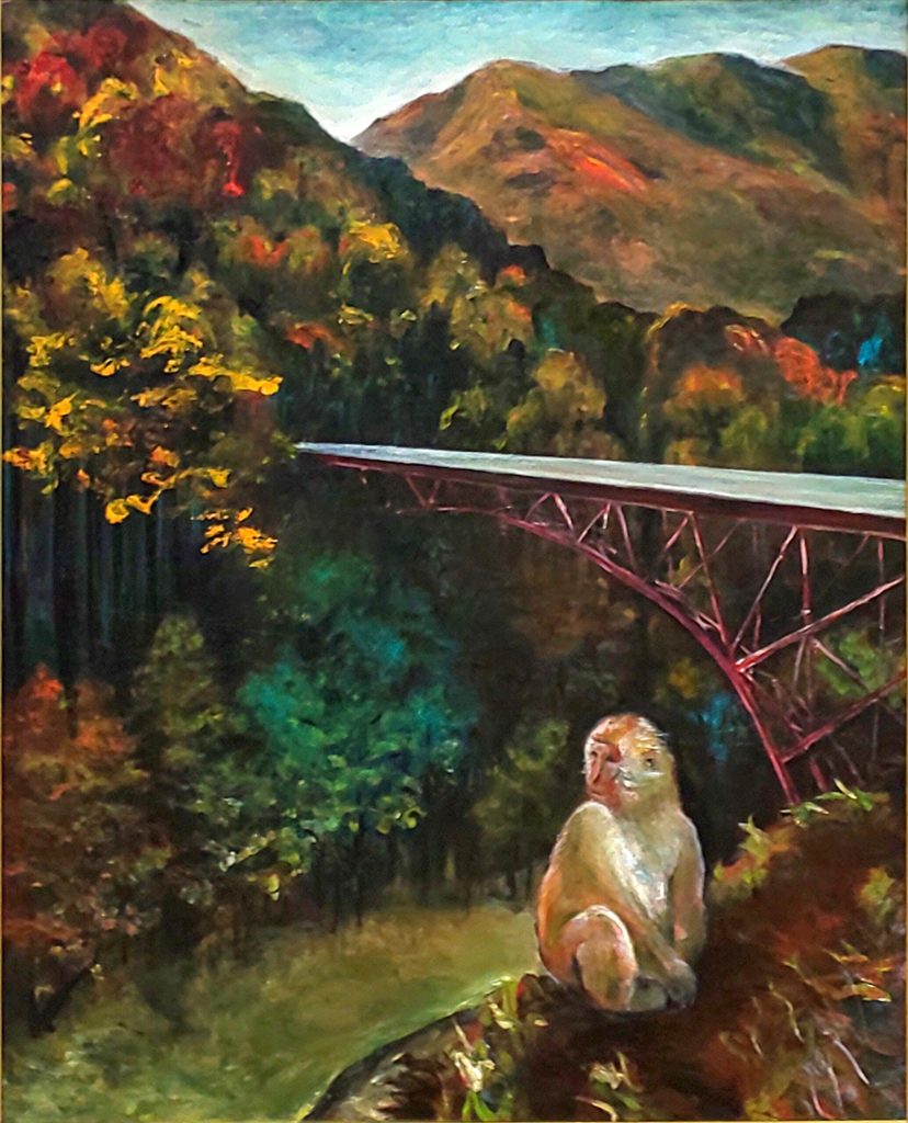 Autumn in Takane : Oil painting, F40